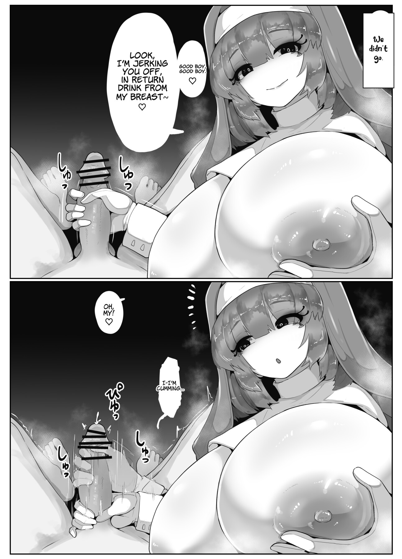 Hentai Manga Comic-I want to have sex with my mom in a nun costume on Halloween!-Read-2